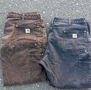 Bundle 2 carhartt pants 20 20x30
